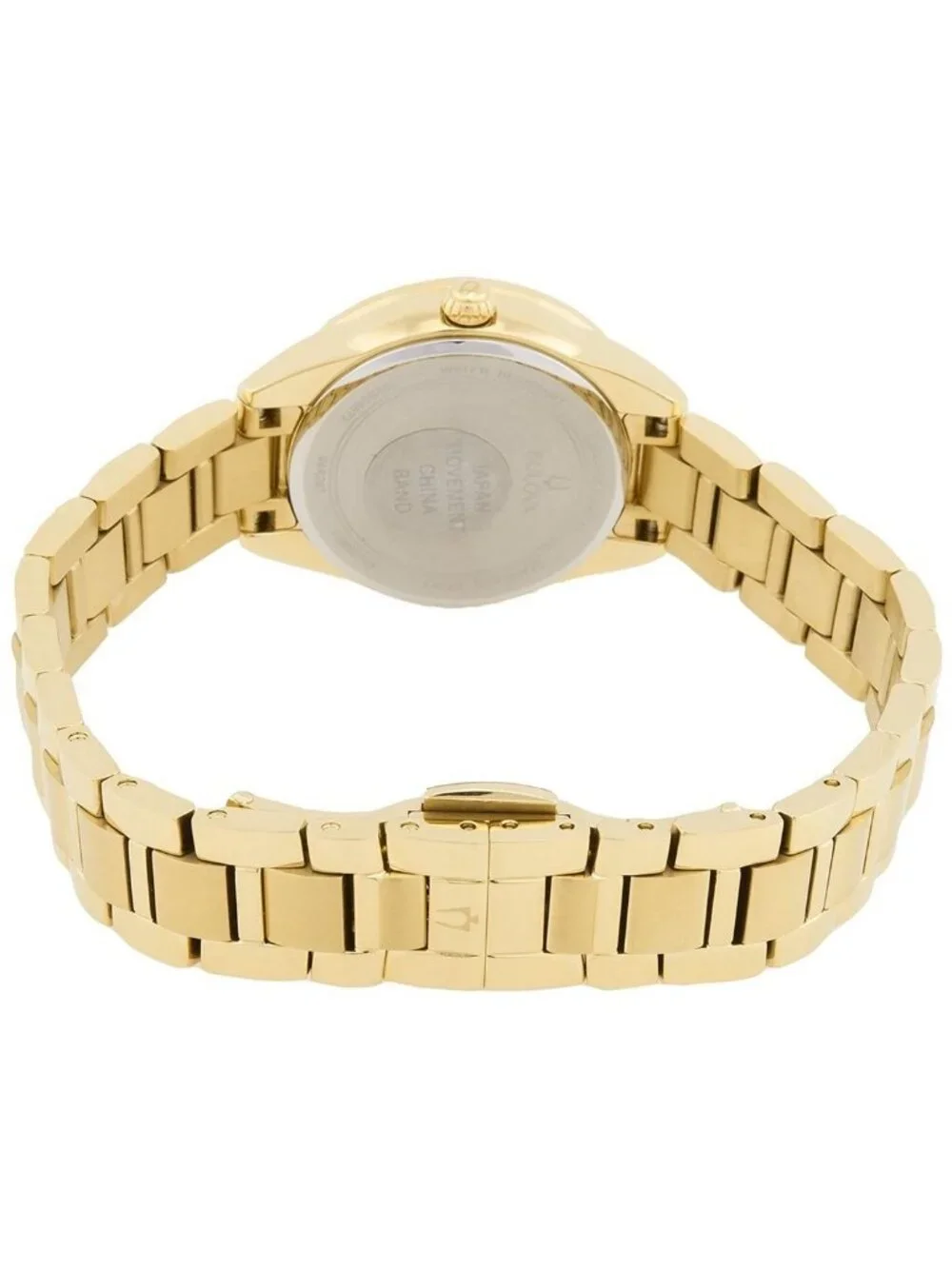 NWT Bulova Sutton Quartz Diamond White Mother of Pearl Dial Ladies Watch